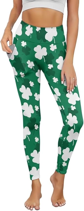 High Waisted Leggings for Women - Soft Slim Lounge Pants Tummy Control Workout Pants for Yoga Running Cycling