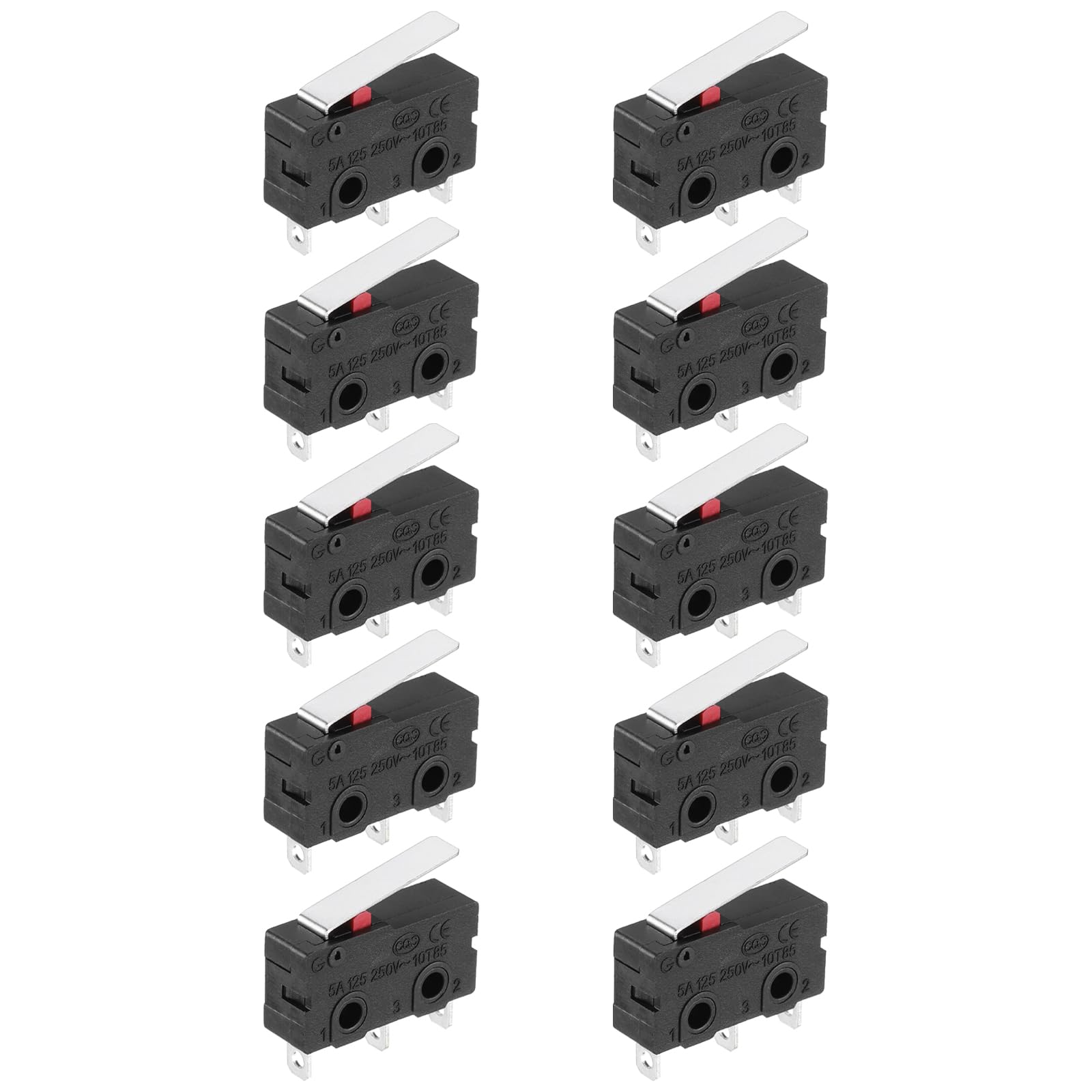 Amazon.com: uxcell 10Pcs KW11-3Z-B 1NO + 1NC Micro Limit Switch 5A