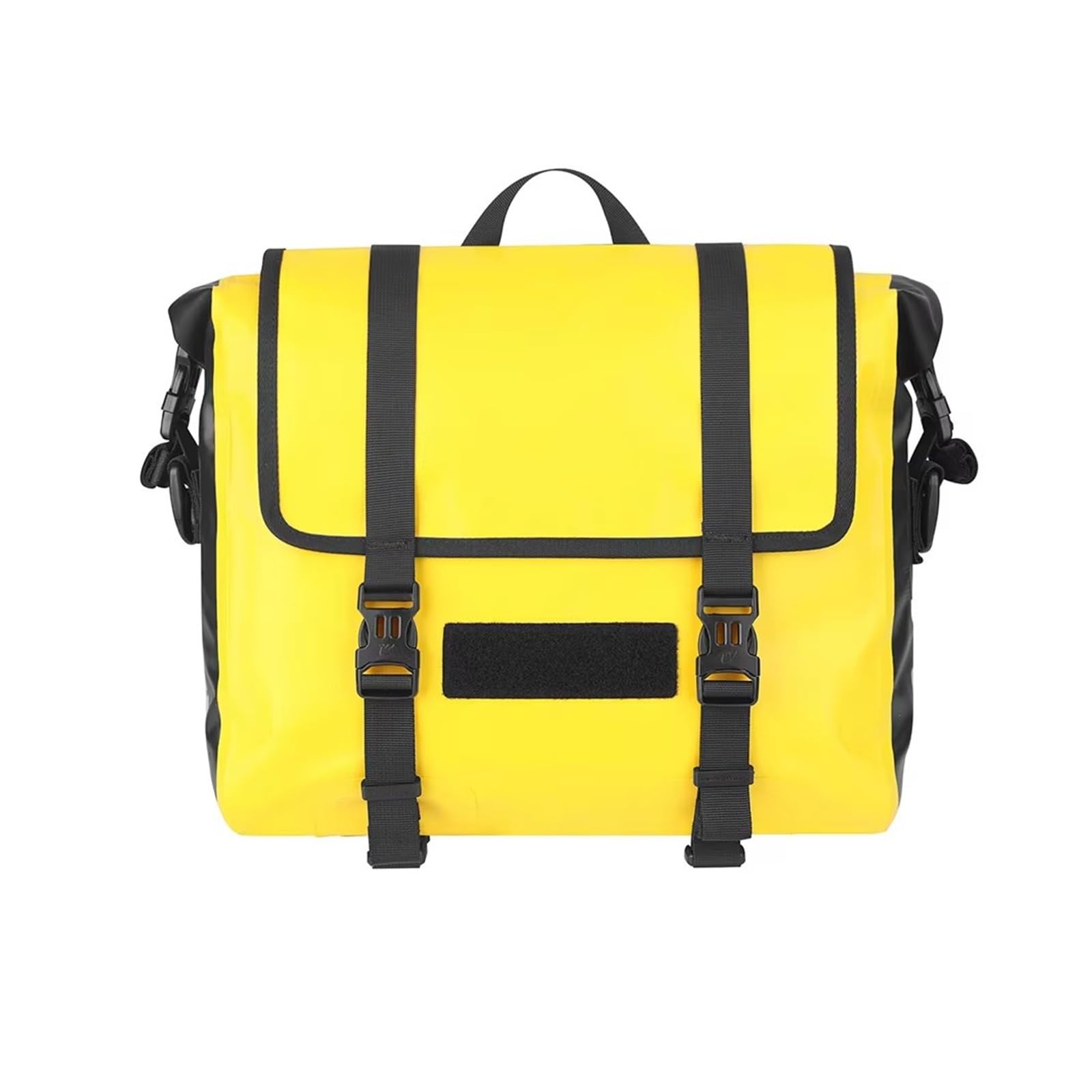 Borsa Posteriore Moto Per Maggior Parte Motori Borsa Sella Per Moto Impermeabile 15L Motore Sgancio Rapido Portaoggetti Laterale Per Laptop 1 Pezzo(Yellow-15L)