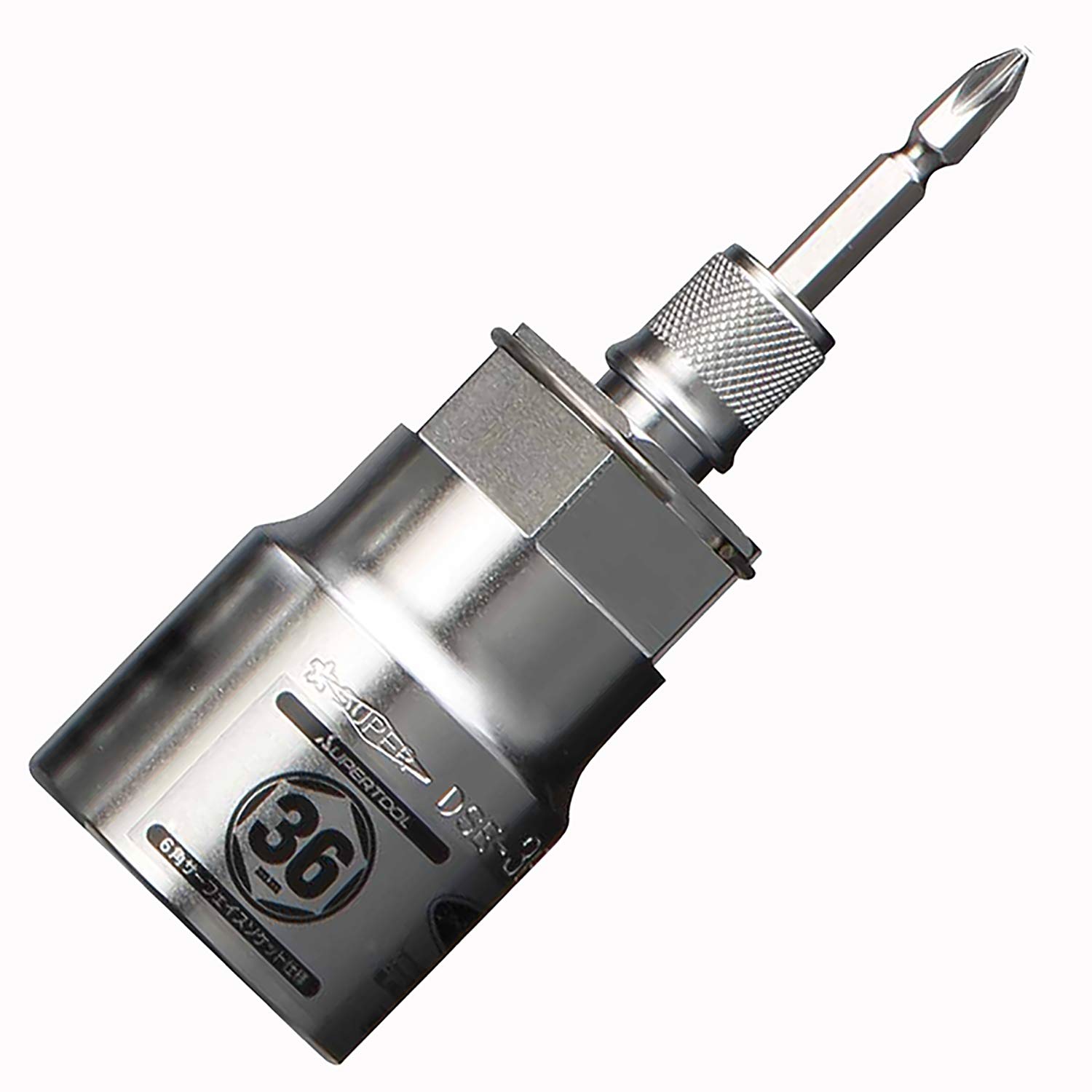 Amazon | スーパー 電ドル用ソケットビット(着脱式) プロスペック 36