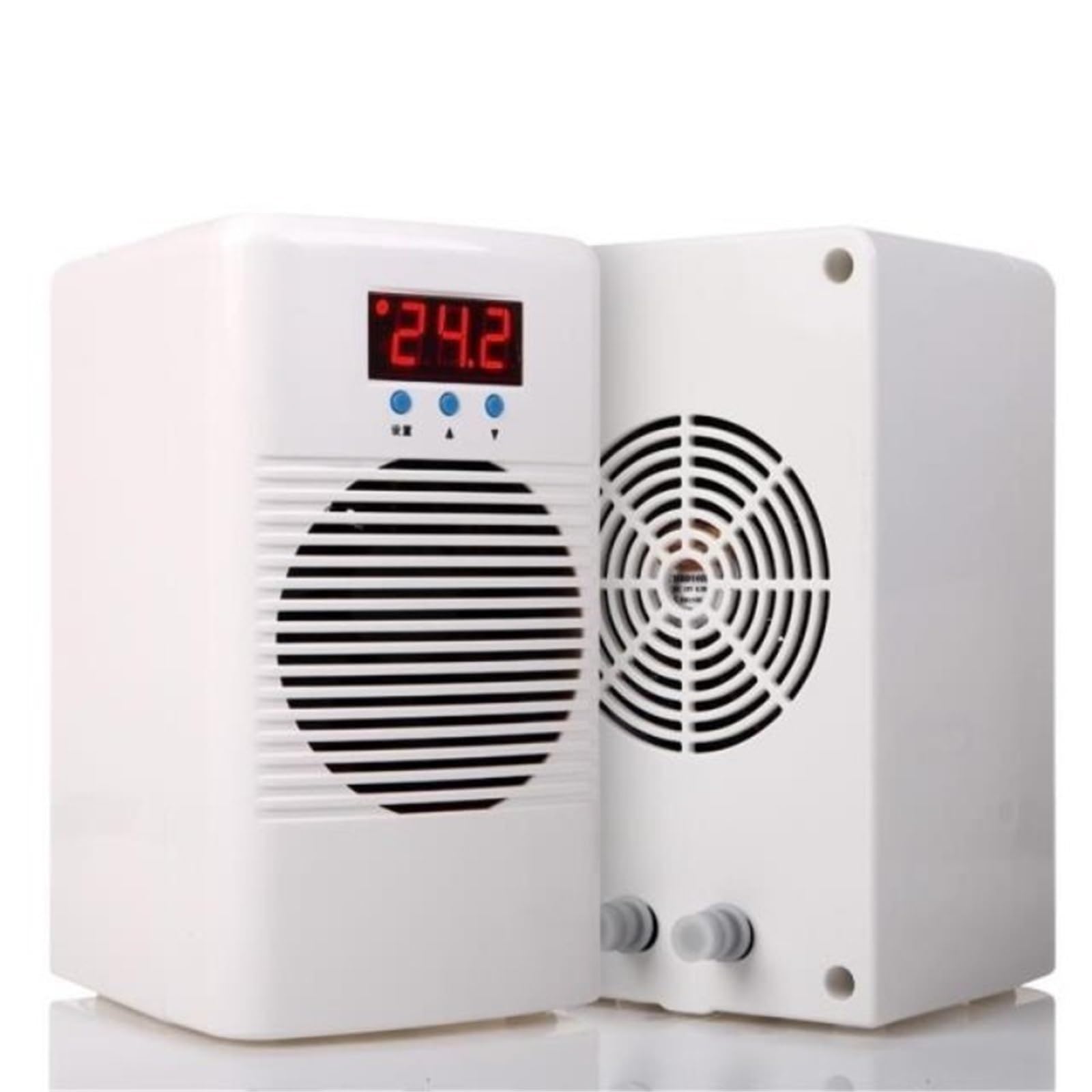 Enfriador de Agua electrónico, Enfriador doméstico, minienfriador Tanque Peces, máquina Helada for Calentar y Enfriar acuarios Amplia aplicación(30L and Cooling)