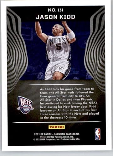 Miniatura 2 de 2021-22 Panini Illusions #131 Jason Kidd New Jersey Nets Basketball