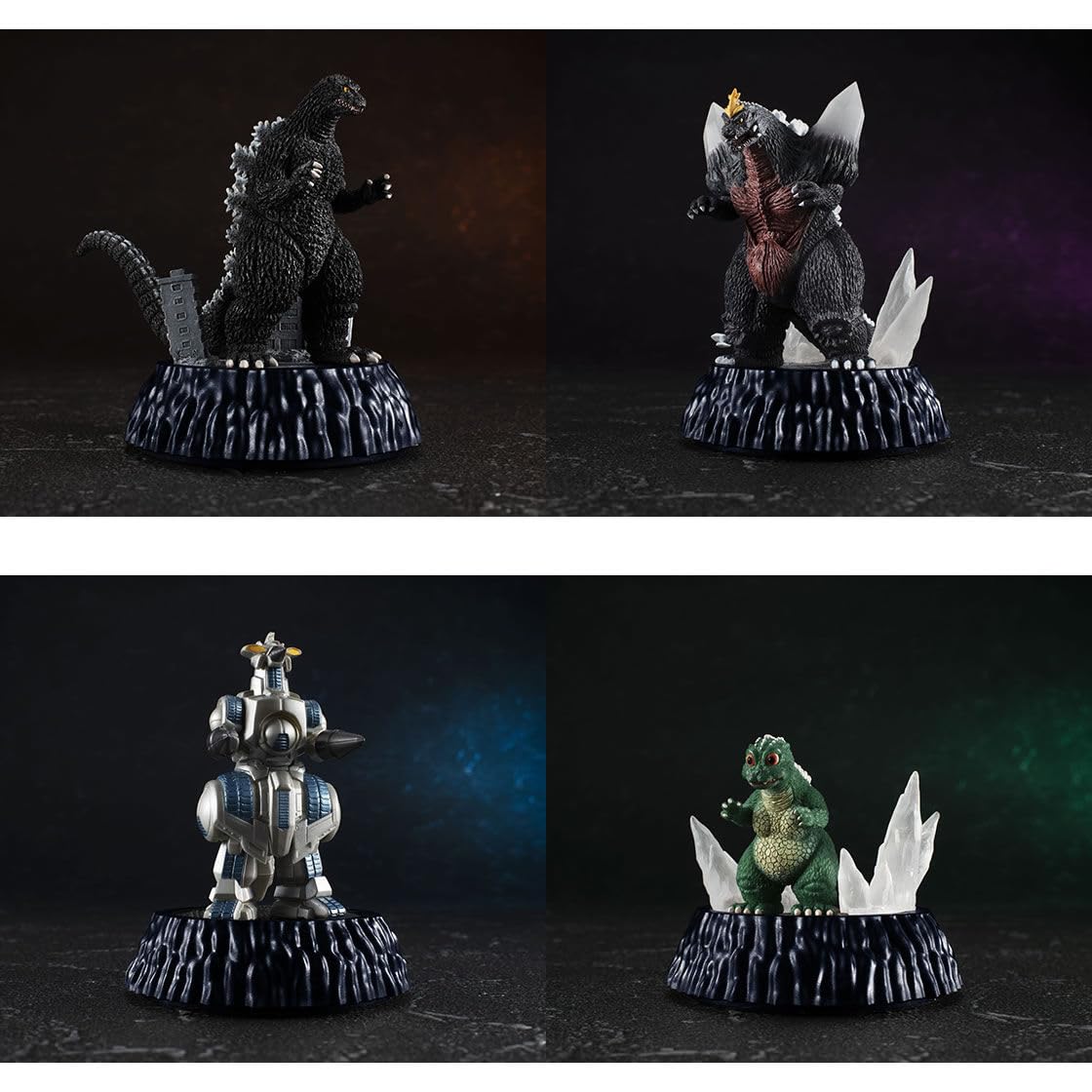 HGガチャポン　初版　ゴジラ1 コンプリート　ミニブック2枚付き　美品 Amazon.co.jp: HGD+ ゴジラ04 [全4種セット フルコンプ] ガチャガチャ