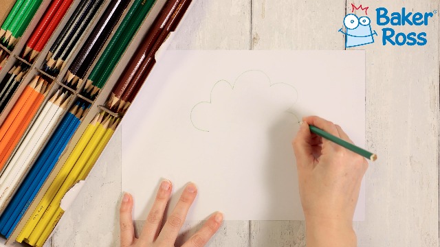 Crayons arc-en-ciel à emboîter