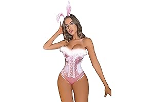 Provocative Bunny Bodysuit: Embody the Allure of the Playboy Bunny