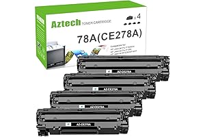 Aztech Compatible Toner Cartridge Replacement for HP 78A CE278A Laserjet Printers