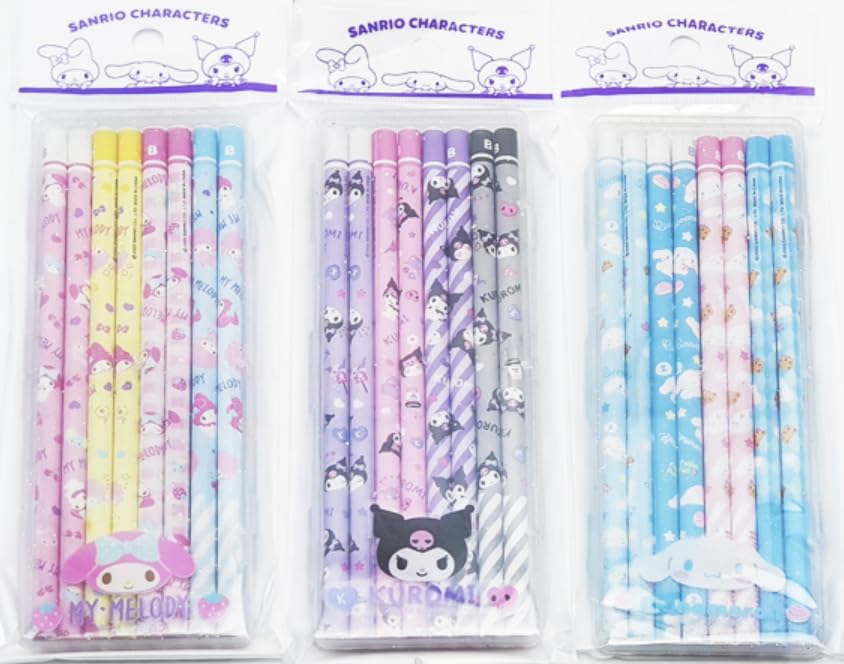Set de 8 lápices de grafito con estuche Bandal & Neoul miniatura 7
