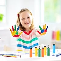 Vista 6 de Irenare Botellas de plástico para exprimir de 4 onzas a granel Boston dispensadoras de aceite para el cabello, botella exprimible de condimentos