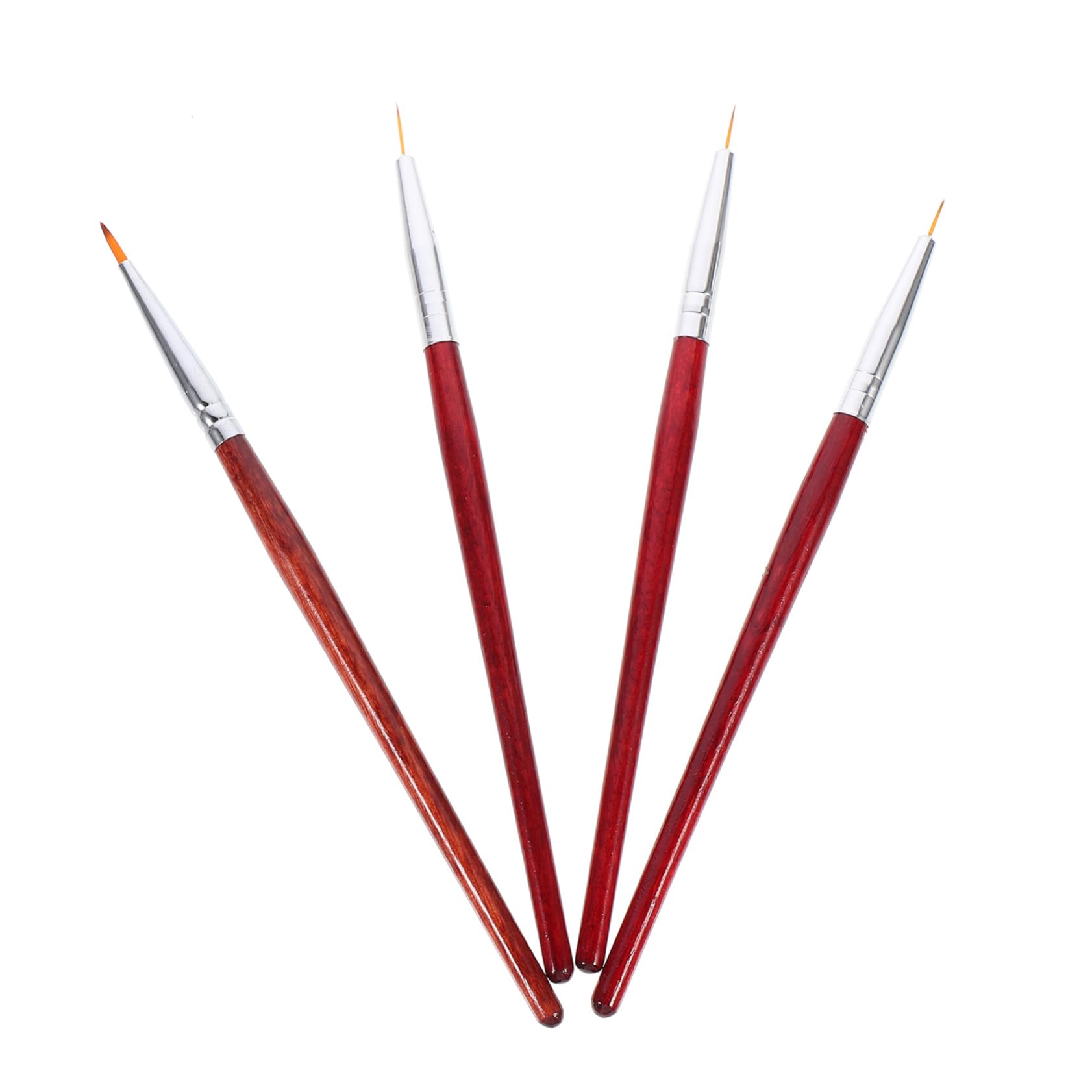 HONMEET4pcs Nail Pen Nail Painting Brush Nail Art Pen Nail Art Design Pen Manicure Pen Nails Supplies for Nails Professional Nail Liner Brush Kit De Uñas De Gel Painting Pen Wooden