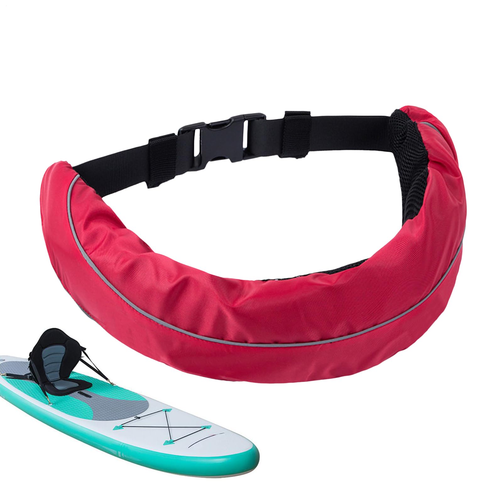 Cintura Da Nuoto Gonfiabile – Boa Per Allenamento In Nylon, Regolabile E Leggera