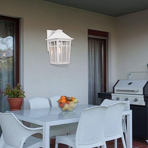 Miniatura 9 de Darkaway Lámparas de pared para exteriores, lámparas de pared para porche delantero, luz de pared al aire libre, aluminio resistente al óxido