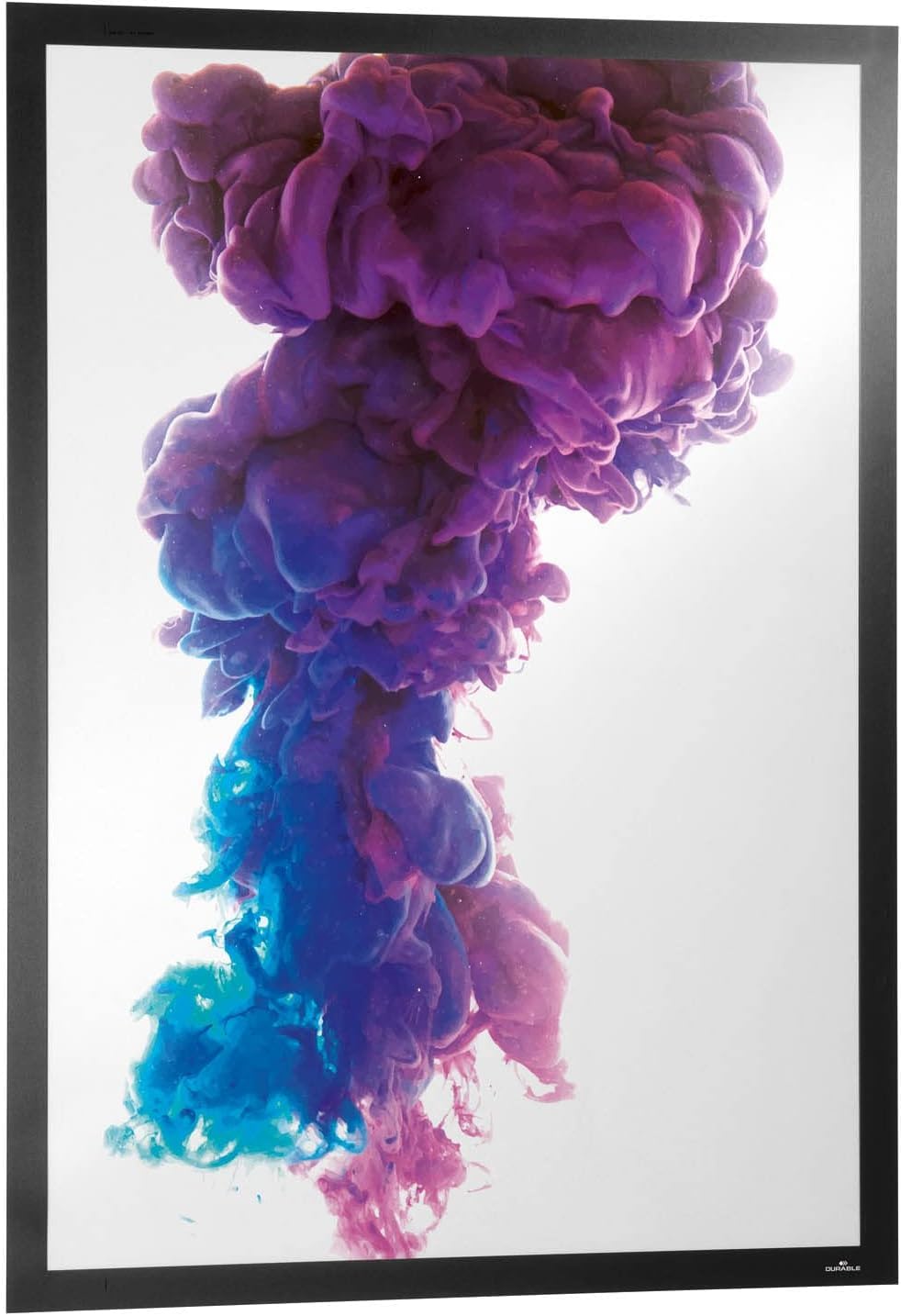 Durable Info Frame Duraframe Poster A1, samoprzylepna rama plakatowa, odporna na promieniowanie UV, 1 sztuka, czarna, 505501