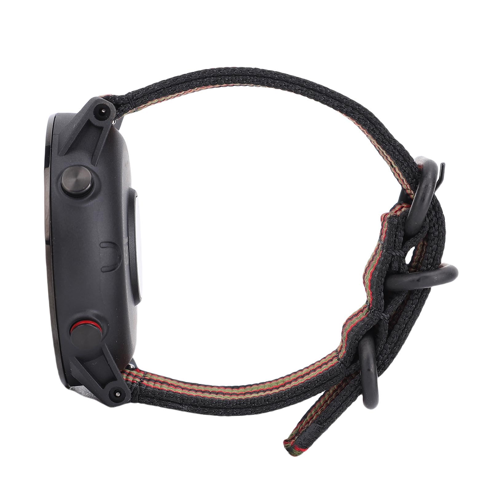 FILFEEL 3-Zoll-Sportuhr für Herren – 50 M Tauchtiefensensor + Barometer + Wiederaufladbarer 320-mAh-Akku – Legierungsgehäuse, Nylonarmband – Schwimmen, Laufen, Wandern, Tracking
