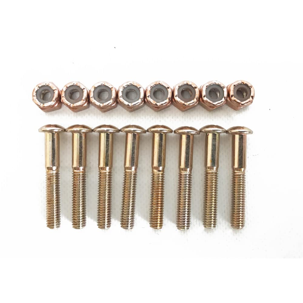 処分セール スケボー ビス 1インチ プラス ローズ　ゴールド　スケートボード 処分セール スケボー ビス 1インチ プラス ローズ ゴールド スケート