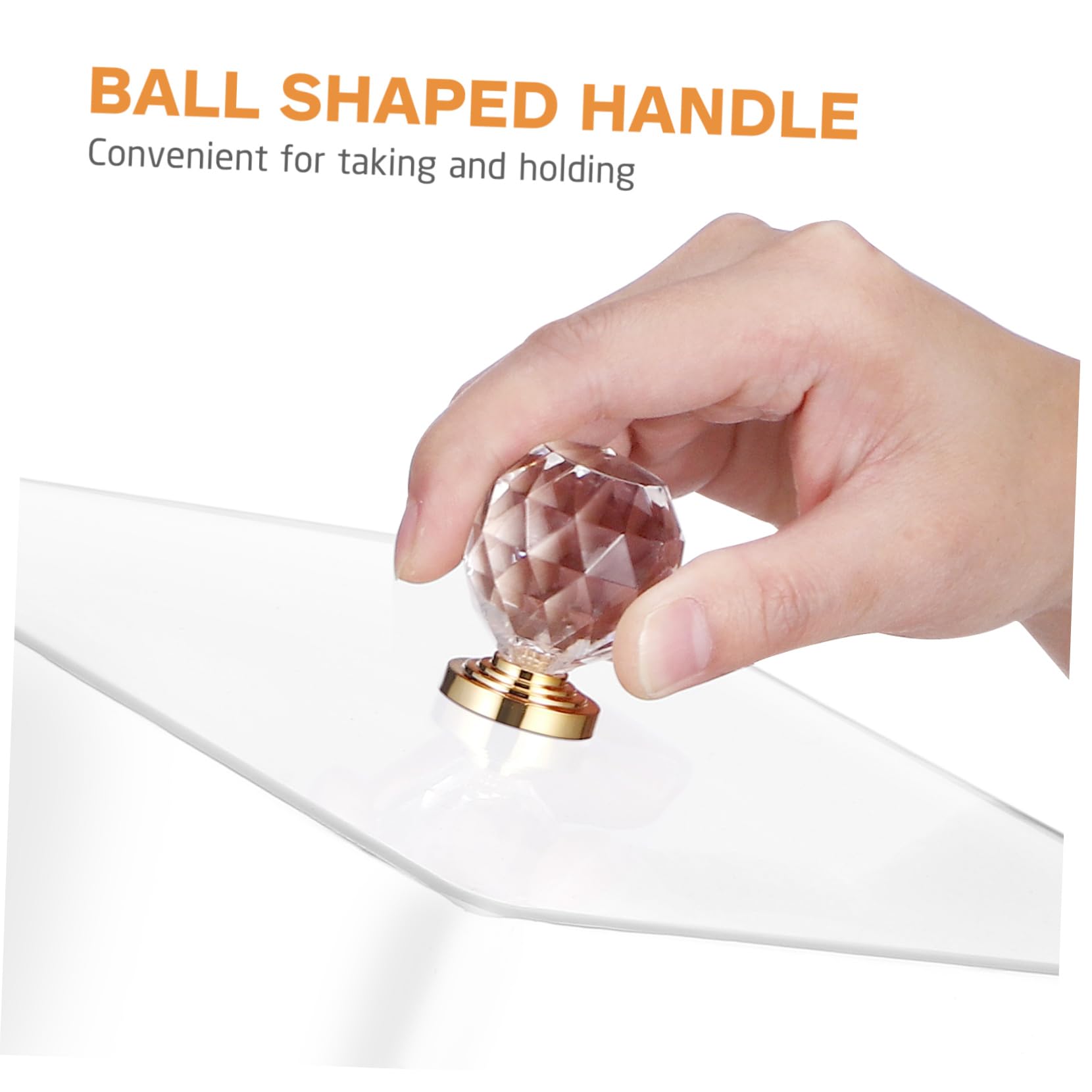 Bandeja para Bizcochos con Tapa Transparente y Base de Madera, Recipiente para Almacenar Pasteles con Diseño Simple Adecuado para Exhibición y Protección de Alimentos