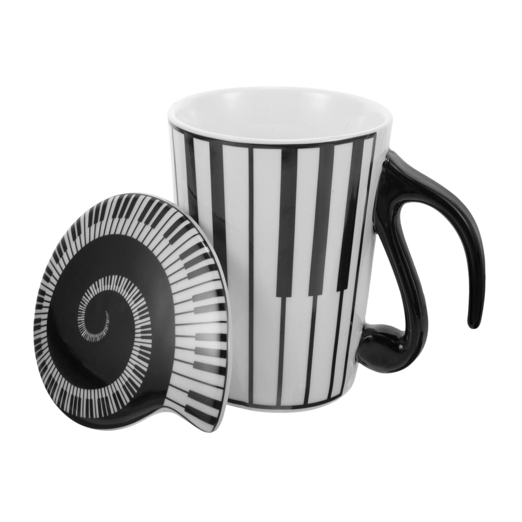 3 Pz Coppa Della Musica Tazza Per La Colazione Tazza Da Caffè Da Scrivania Squisita Tazza Di Latte Tazza Di Caffè Per La Colazione Tazza D'acqua Delicata Boccale Di Latte Ceramica