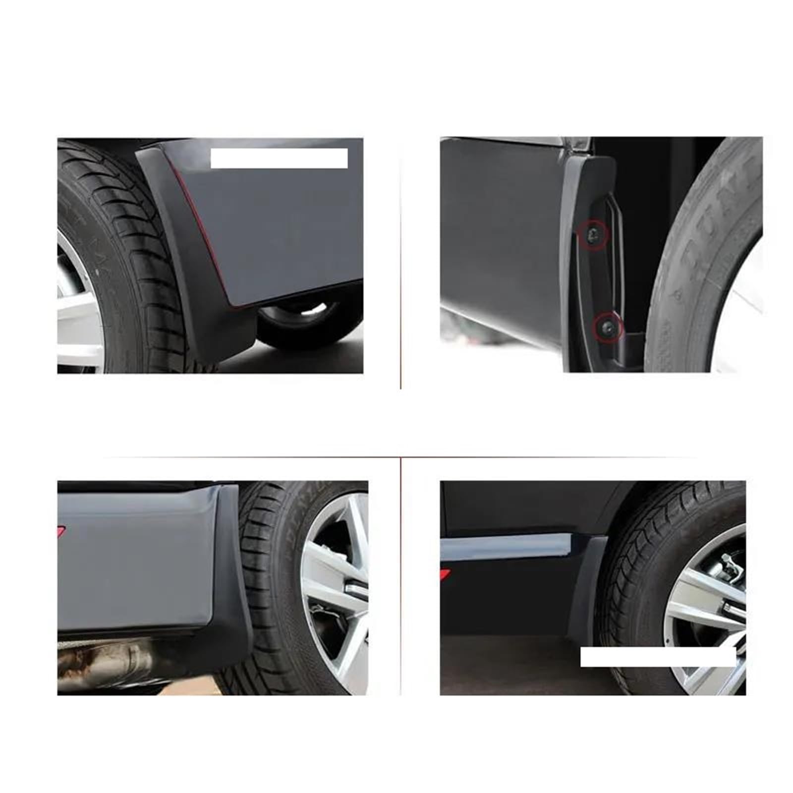 Garde-Boue pour Polestar 4 2024-2027 Extensions d'ailes Accessoires Auto