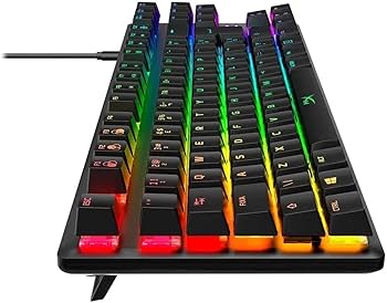 Teclado Mecânico Gamer HyperX Alloy Origins Core, RGB - HX-KB7RDX