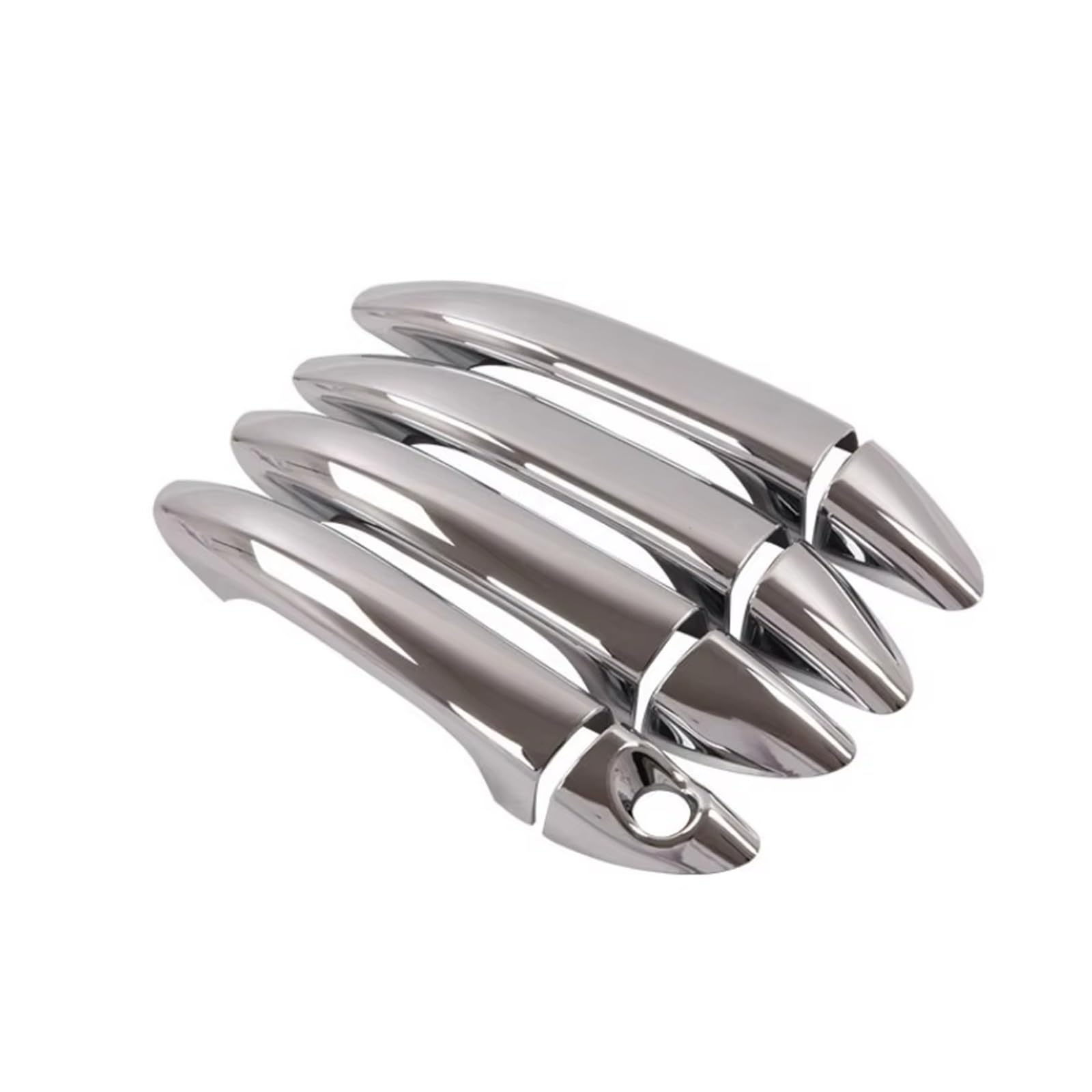 Trxjjvm for Hyundai I10 for Grand I10X 2014-2020 Chrome Car Door Handle Cover Stickers Car Styling Accessories car Exterior Door Handle