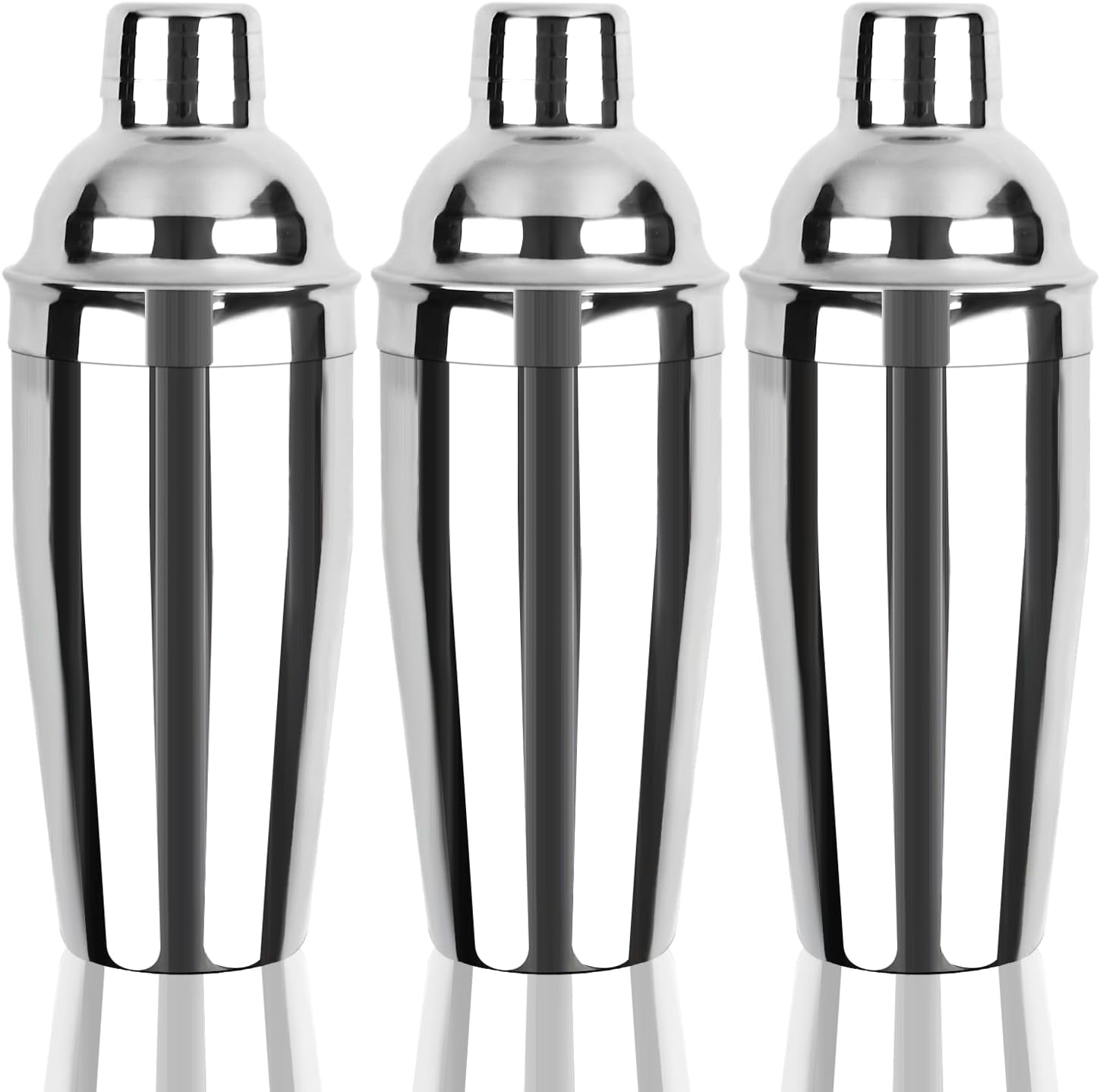 Stainless Steel Cocktail Shaker by Afflon â€“ Professional