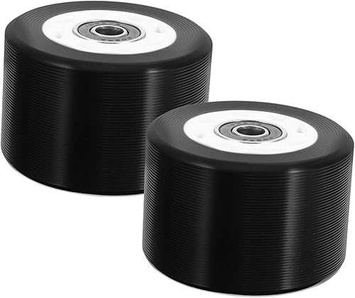 Unomor Monopatín 2 unids rueda de desplazamiento de poliuretano rueda de alambre pu chic calle vitalidad patines de hielo monopatín reemplazar rueda