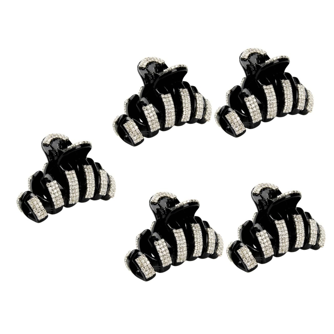 FRCOLOR 5stücke Rhinestone Haarklammer Für Frauen Luxuriöse Glänzende Haarspange Aus Geeignet Für Dickes Und Dünnes Haar Für Büro Schule Und Partys