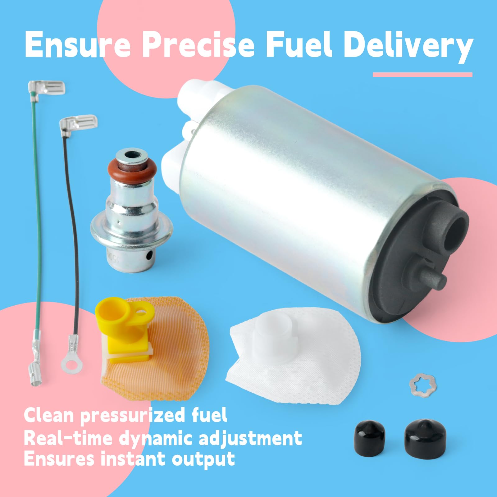 Amazon.com: GLOXTED 49040-0022 Fuel Pump Replacement For Kawasaki