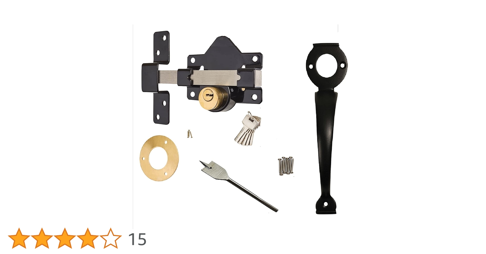 Buy Haven Heritage ® 50mm Or 70mm Long Throw Gate Lock Single Or Double Locking From One Side Or Both Gate Locks For Wooden Gates 5 Keys Stainless Steel 50 Mm Single Locking From One Side