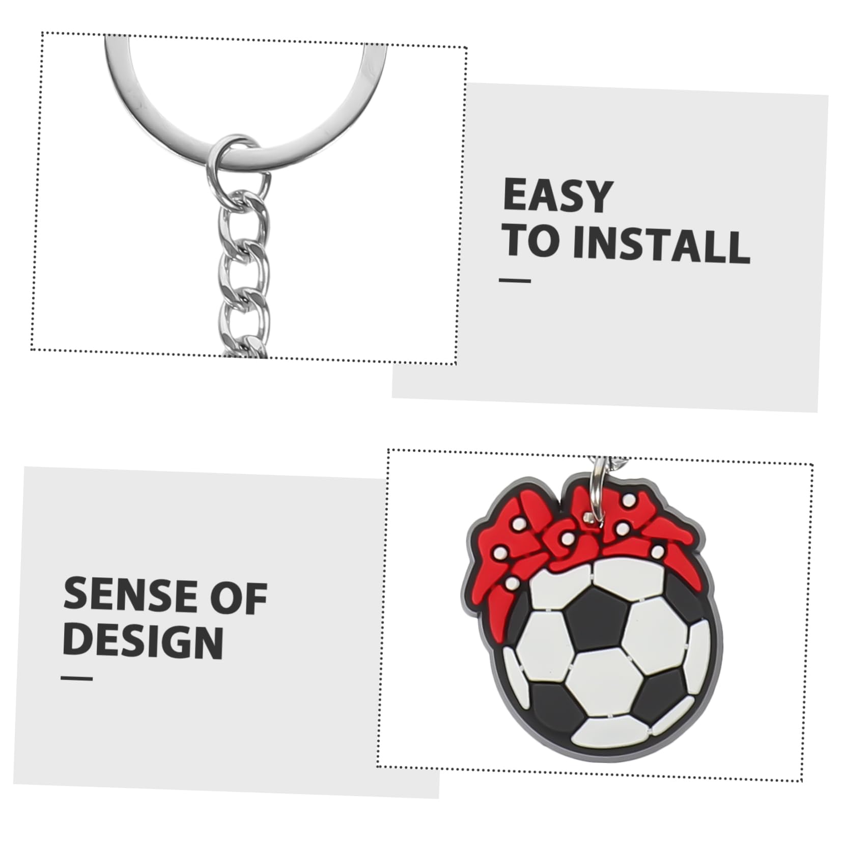 TOYANDONA Llavero Pelota Deportiva Colgantes De Llavero De Fútbol Pequeño Llavero Decorativo Adornos Colgantes De Mochila Llavero Novedad Pegamento Blando De Pvc