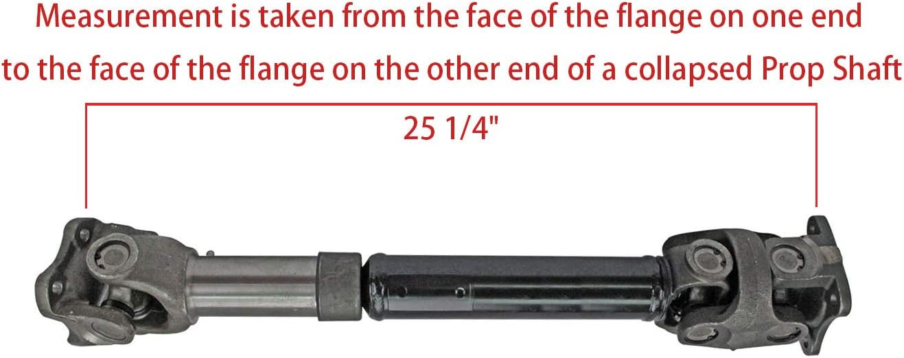 25 1/4" Front Driveshaft Propshaft Replacement for 1999-2002 Land Rover Discovery