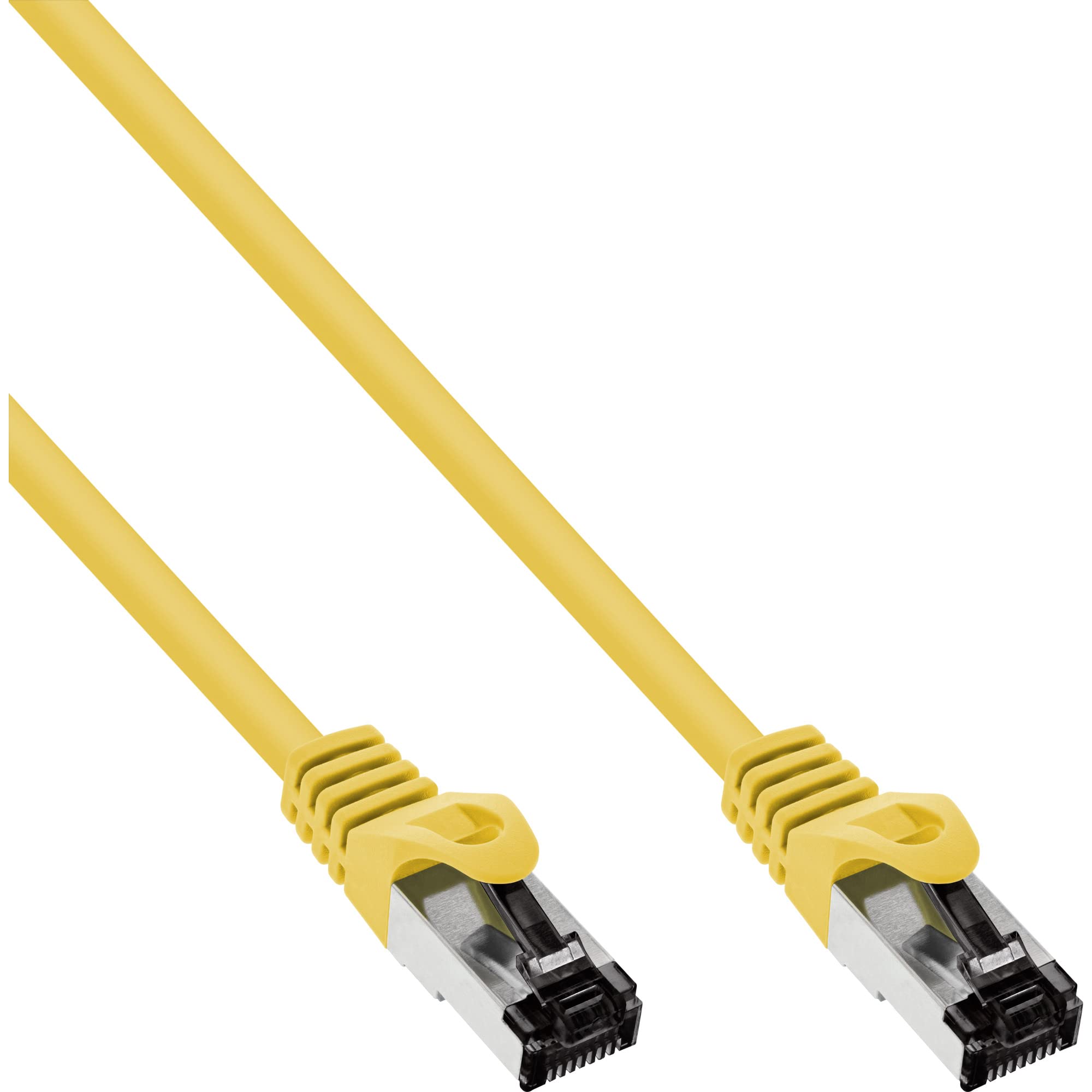 InLine® Patch Cable S/FTP (PiMf) Cat.8.1 2000 MHz Halogen- Copper Yellow 1.5 m