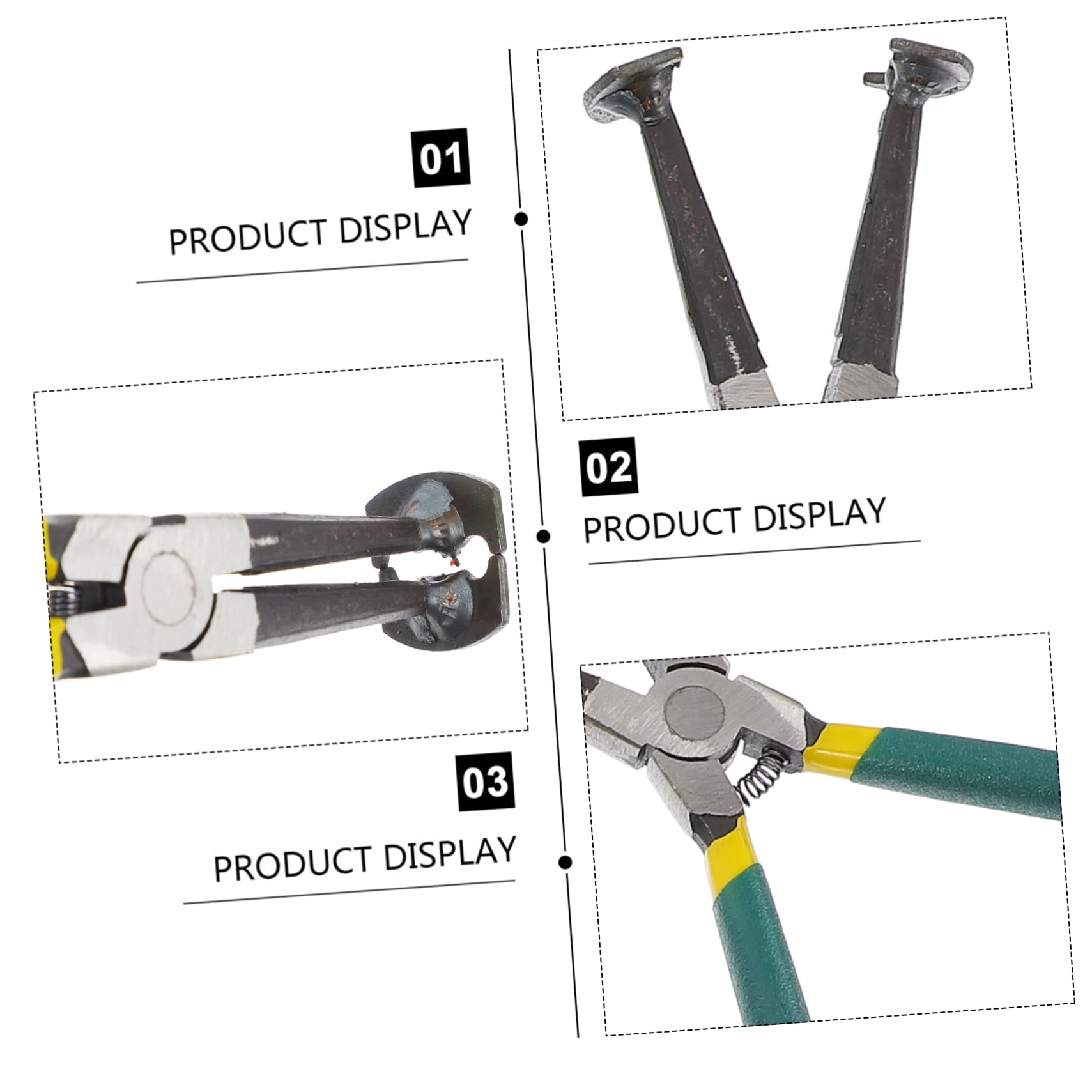 Cabilock Kit Attrezzi Compressore Anelli Pistone per Motori Auto Pinza in Acciaio al Carbonio e Serraggio Fine, Facile da Trasportare Custodia Inclusa