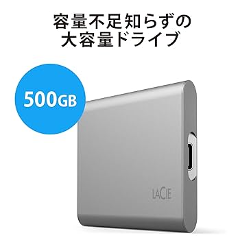 LACIE Mobile SSD 500GB 新品 Amazon.com: LaCie 500GB Mobile SSD High-Performance External