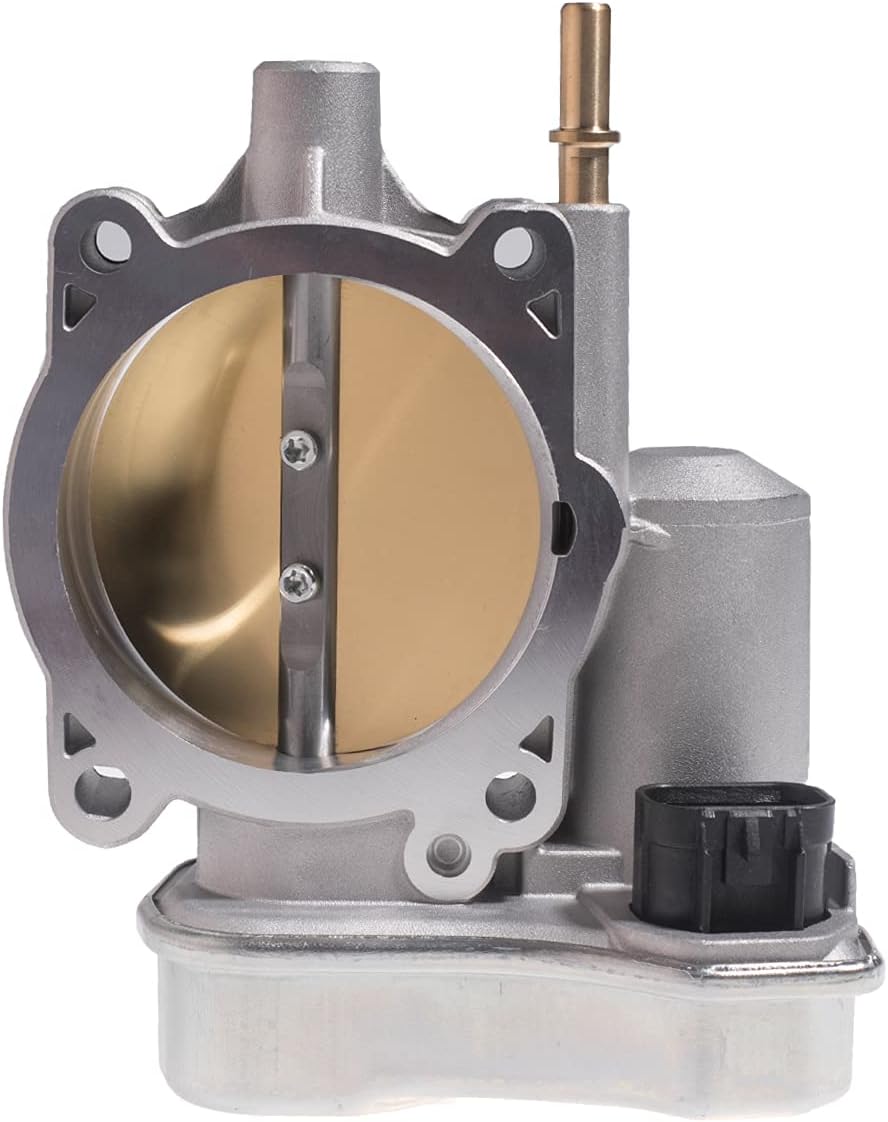 AUQDD S20064 Throttle Body Assembly (For 4.2L L6) Fit For 04-07 Bu-ick Rainier, 03-07 Chevy Trailblazer/G-MC Envoy/Is-uzu Ascender /06-07 Hum-mer H3 (Replace # 12568580 TB1022)