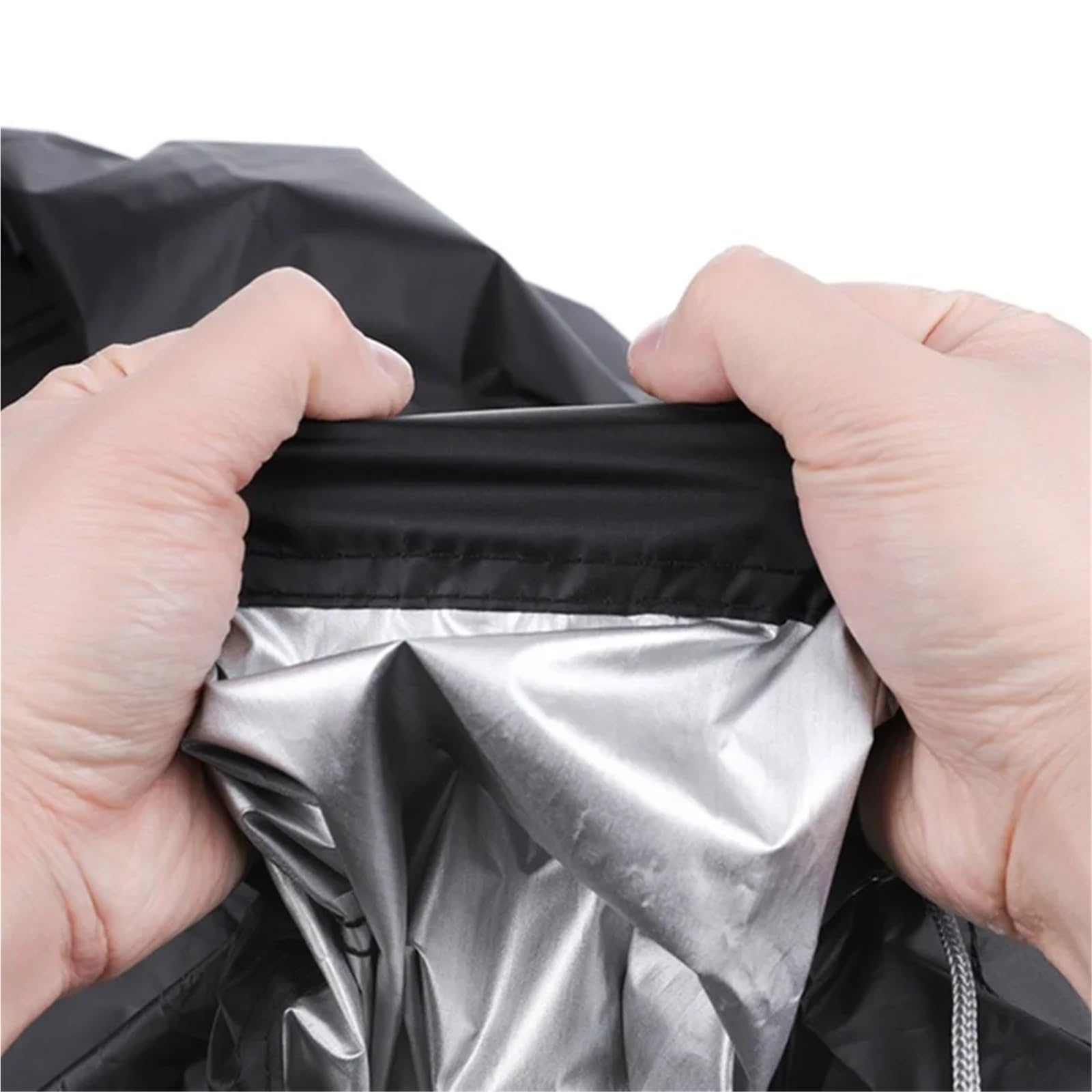 Funda Resistente para Barbacoa, Fundas for Barbacoa, Impermeables, for Exteriores, Varios tamaños, Color Negro(2XS)
