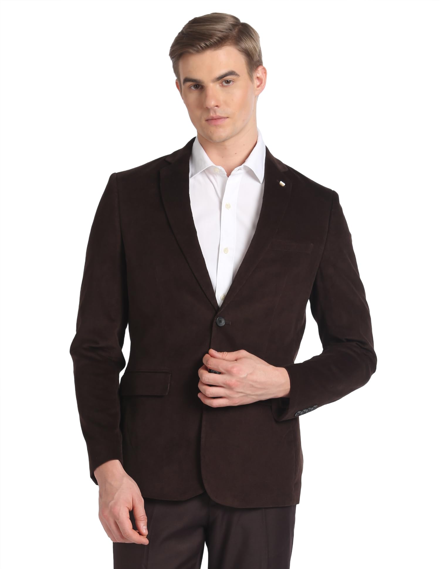 arrow Men's Single Breasted Slim Blazer-picture-29