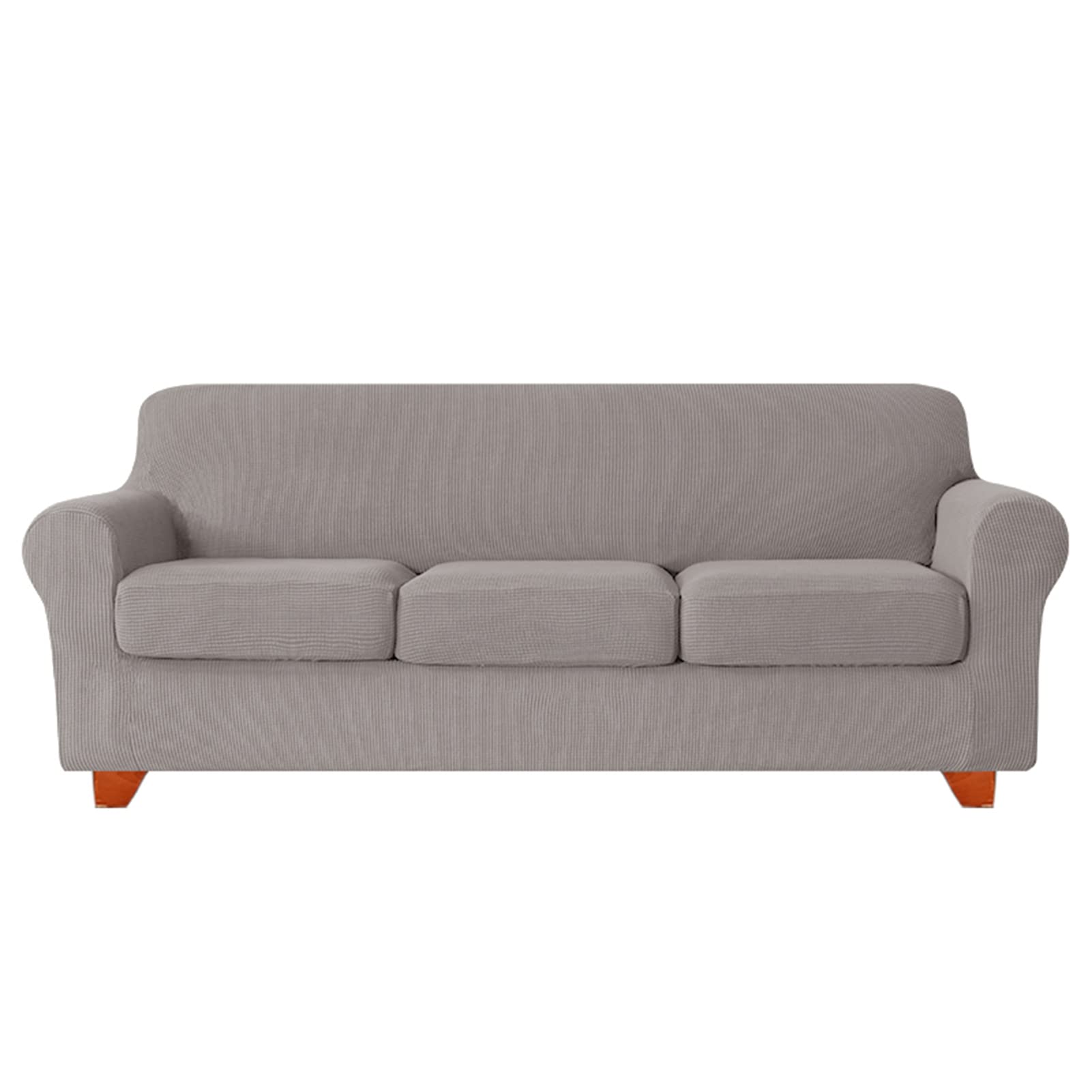 Housse de canapé extensible 3 places lavable antidérapante en spandex