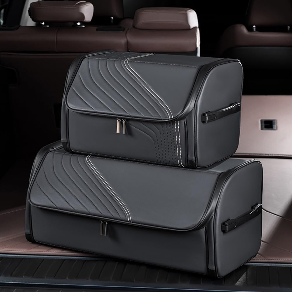 Organizador Maletero Plegable con Tapa para Auto(Yellow)