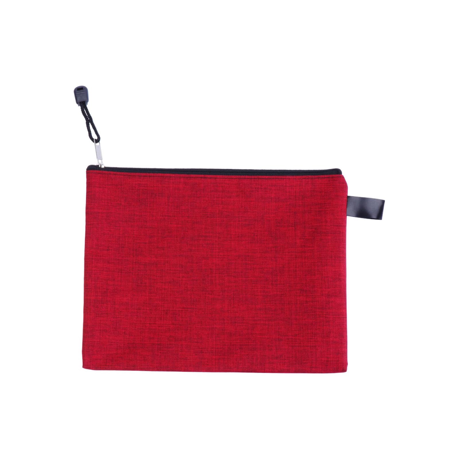 DOITOOL 10pezzi Borsa Per Cancelleria in Oxford Cerniera Borsa Portadocumenti Per Ufficio Pratica e Portatile Resistente e Durevole