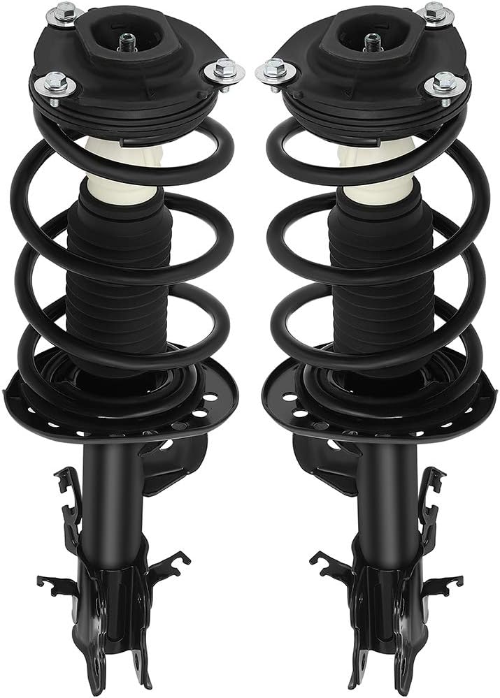 Front Strut Assembly for Nissan Juke, OCPTY Complete Struts Shocks Fit for 2011 2012 2013 2014 2015 2016 2017 for Nissan Juke Automotive Replacement Struts 1333572L 1333572R Replace Strut Front Pair