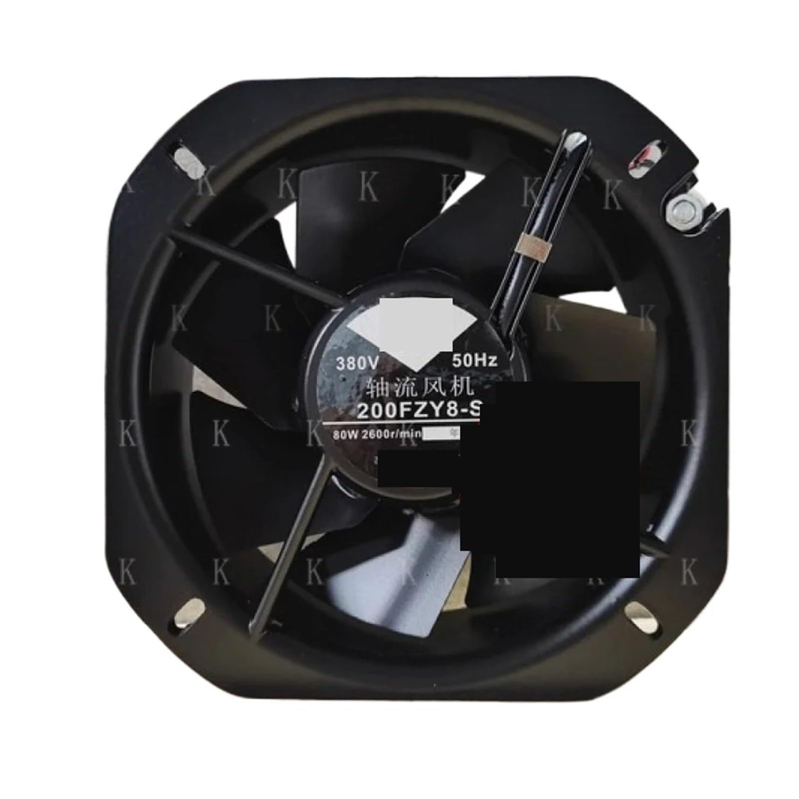 BRODEFUP 200FZY8-S 380V 50Hz 80W Axial Cooling Fan