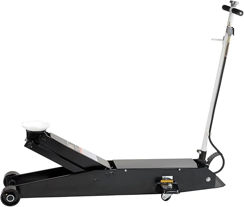 Miniatura 2 de Omega 22051C Gato hidráulico de servicio de chasis largo negro - Capacidad de 5 toneladas