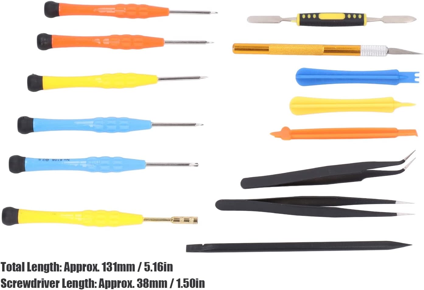 Phone Repair Tools Kit, ABS Alloy Steel Material, 14 in 1 Set for Computers and Household Appliances, DIY and Maintenance