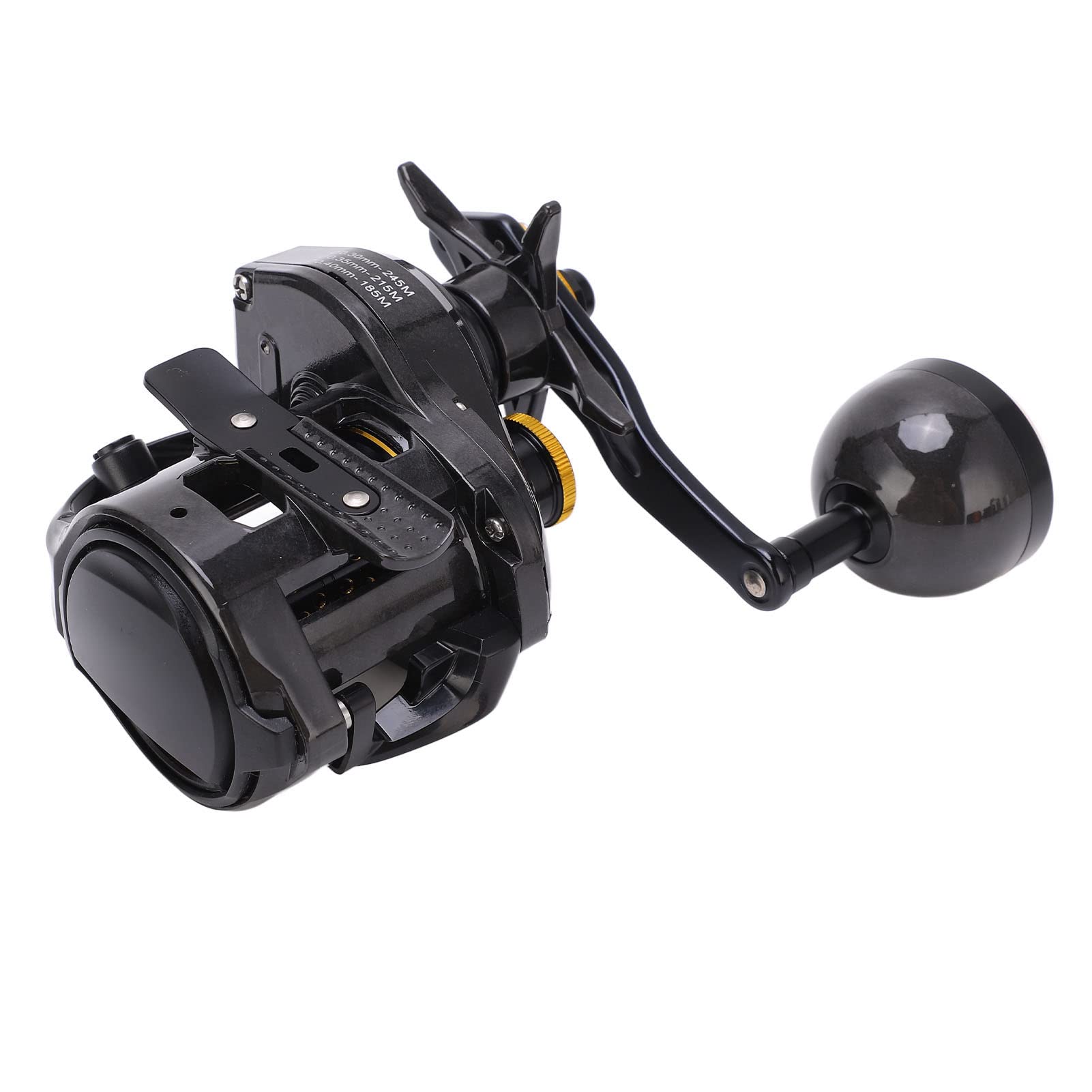Mulinello da baitcasting BW300 Grado professionale 16KG frenante leggero in fibra di carbonio con trascinamento Mulinello da pesca a lancio liscio per gli appassionati di p