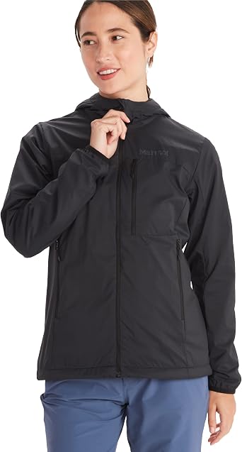 MARMOT Womens Ether Driclime Hoody - Breathable, Comfortable, Packable Windbreaker Jacket with Hood