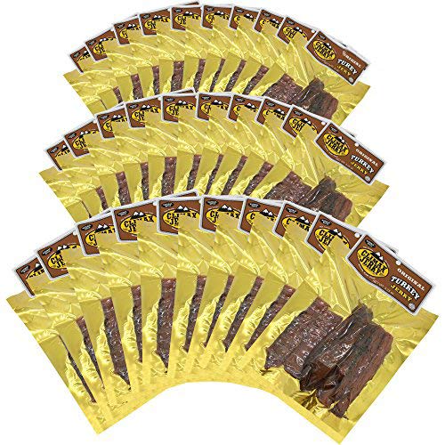 Climax Jerky BEST All Natural 3.25 OZ. Smoked Turkey Jerky