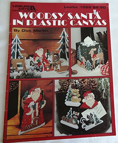 Woodsy Santa in Plastic Canvas – Festive Craft Kit
