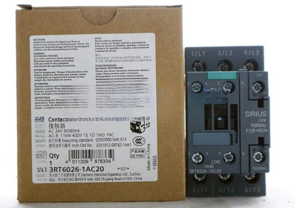 1pcs new 3RT6026-1AC20 AC24V contactor