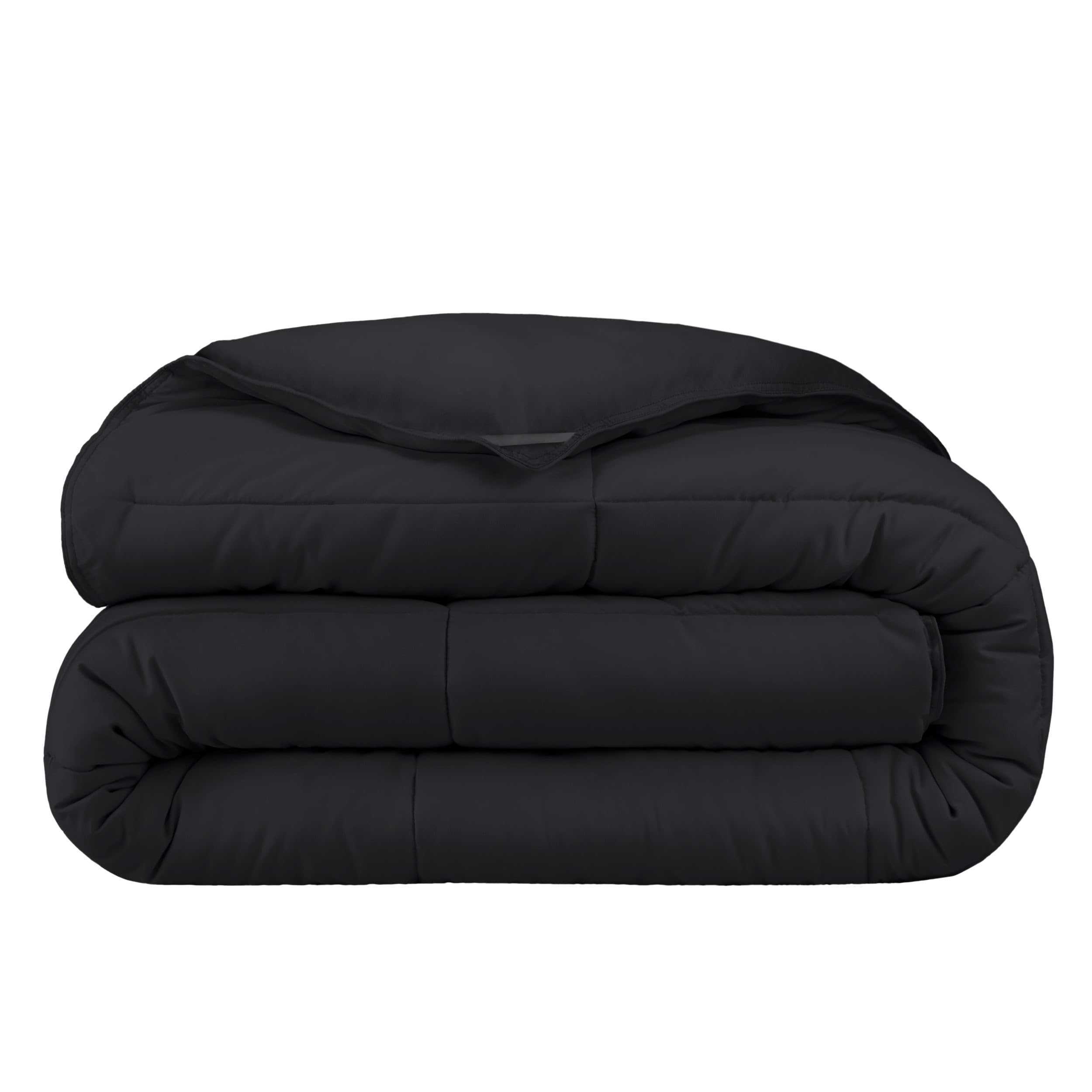 Bare Home Duvet Insert Comforter (Full, Black) — image 1