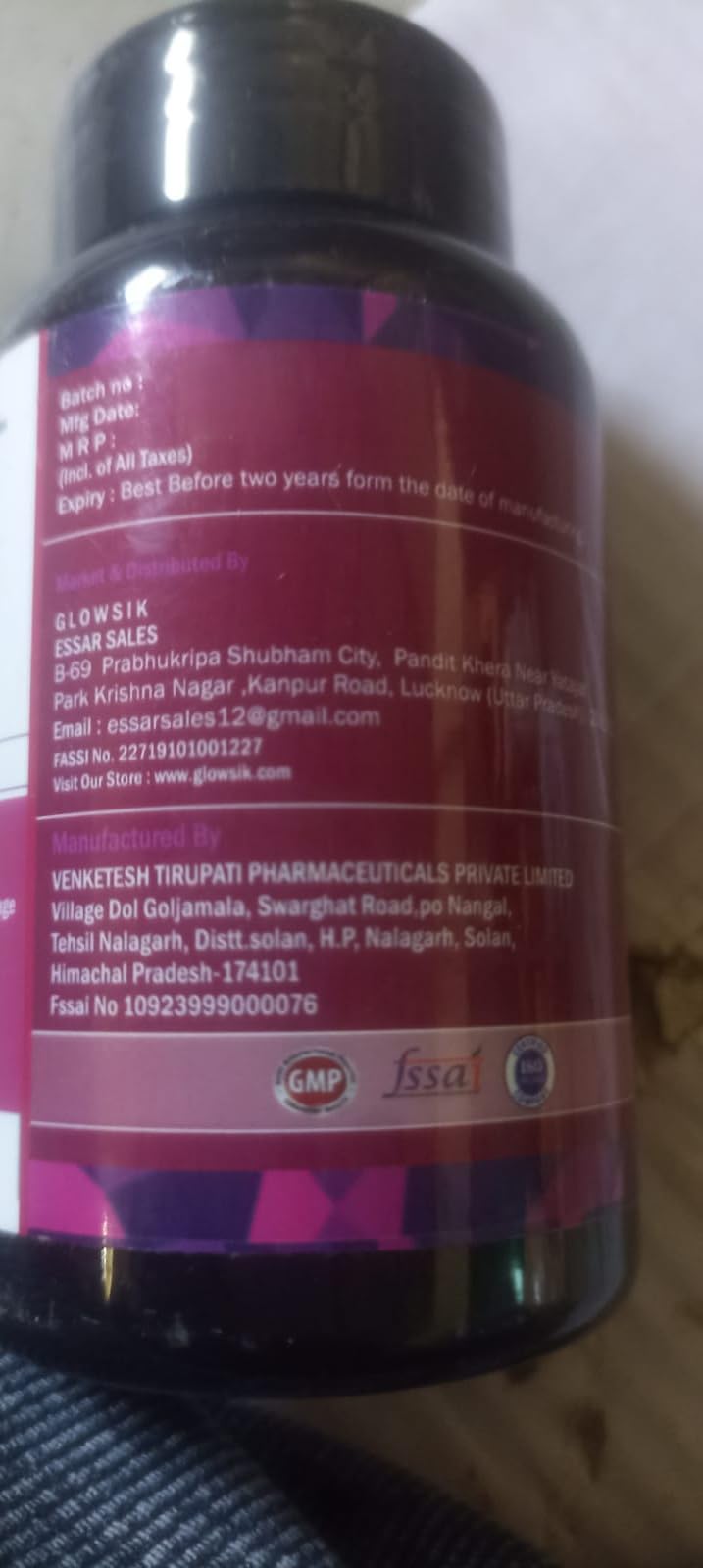 glowsik glutathione 1000 mg capsules Glowsik Glutathione 1000 Mg Capsules with Vitamin C & E, L-Glutathione,  Grape Seed & Alpha Lipoic Acid for Skin Health, Full of Antioxidants and  Powerful Extracts for Skin Health- 120 Capsules :